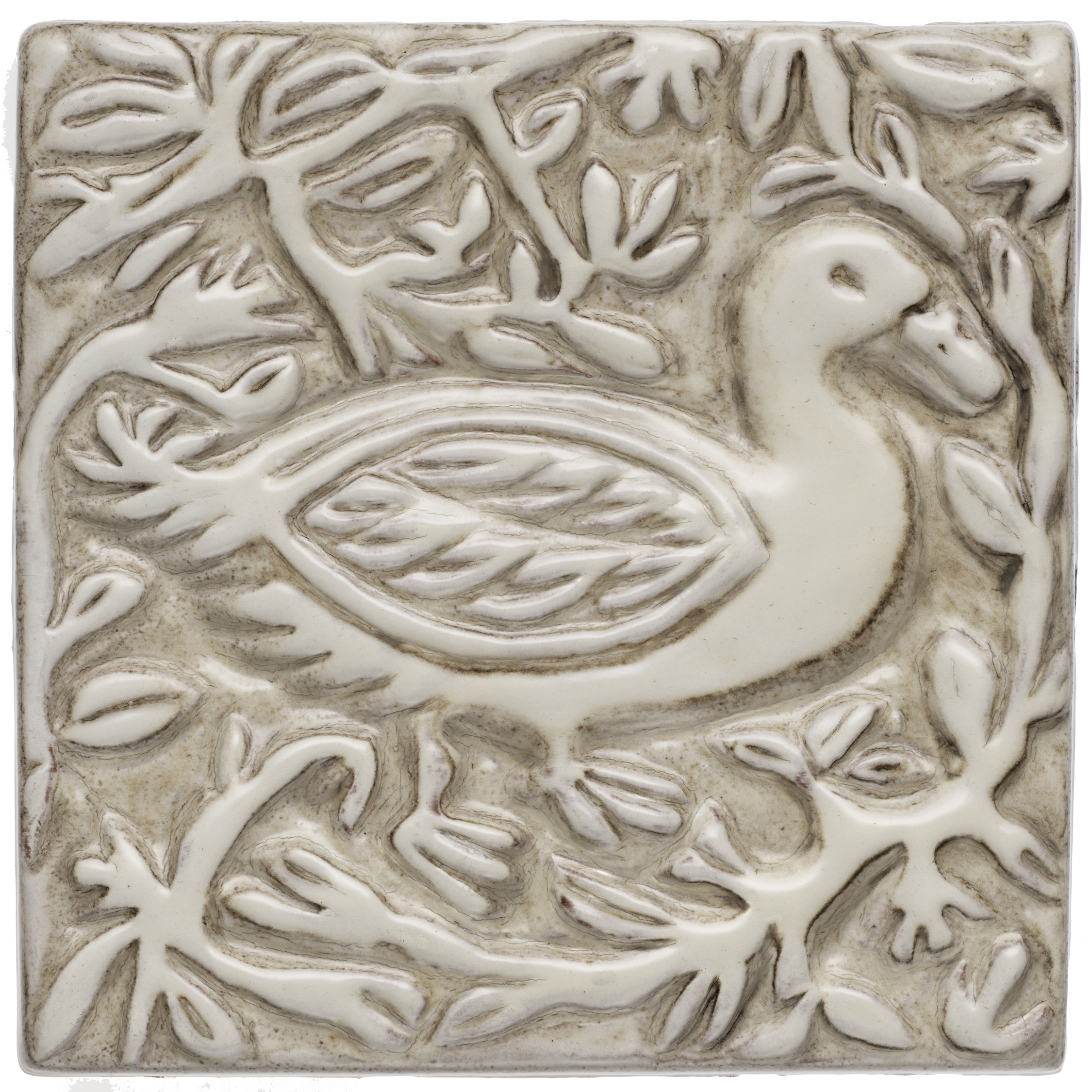 A05-Duck 6x6 Ceramic Handmade Tile | Moore-Merkowitz